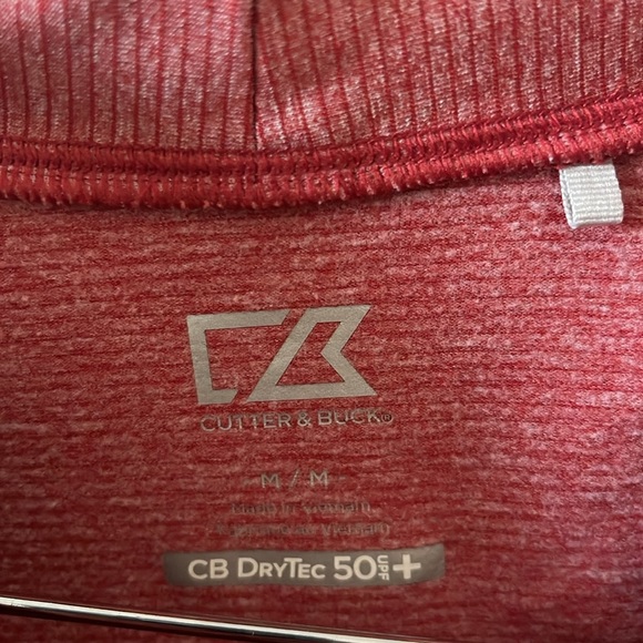 Cutter and Buck red dry teck - Picture 3 of 5